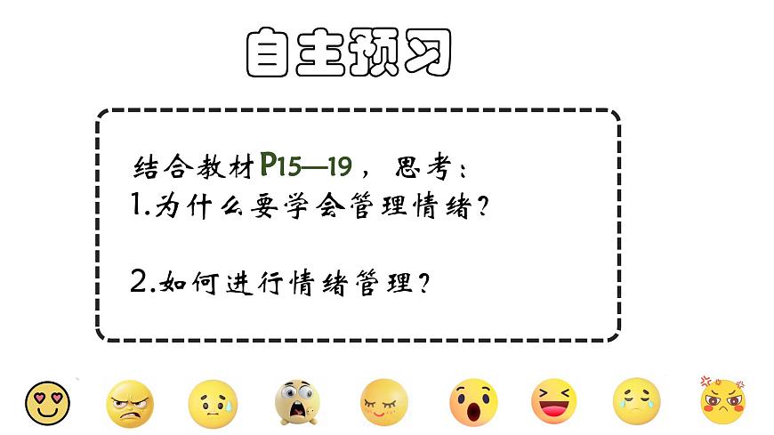 2.2学会管理情绪   课件-2024-2025学年统编版道德与法治七年级下册第1页