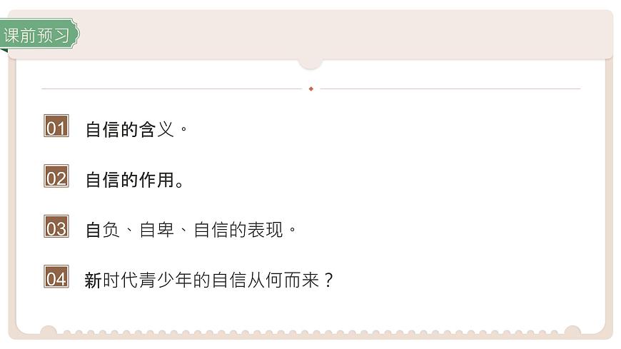 4.1《人要有自信》_   课件-2024-2025学年统编版道德与法治七年级下册第3页