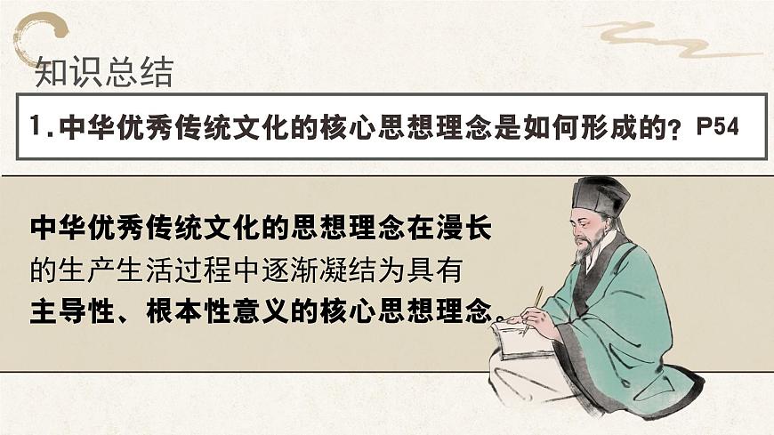6.2做核心思想理念的传承者  课件-2024-2025学年统编版道德与法治七年级下册第7页
