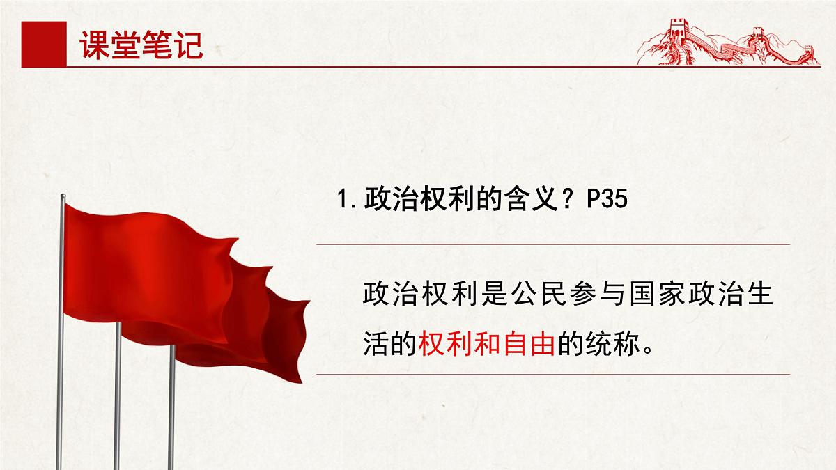 3.1公民基本权利  课件 2024-2025学年统编版道德与法治八年级下册第4页