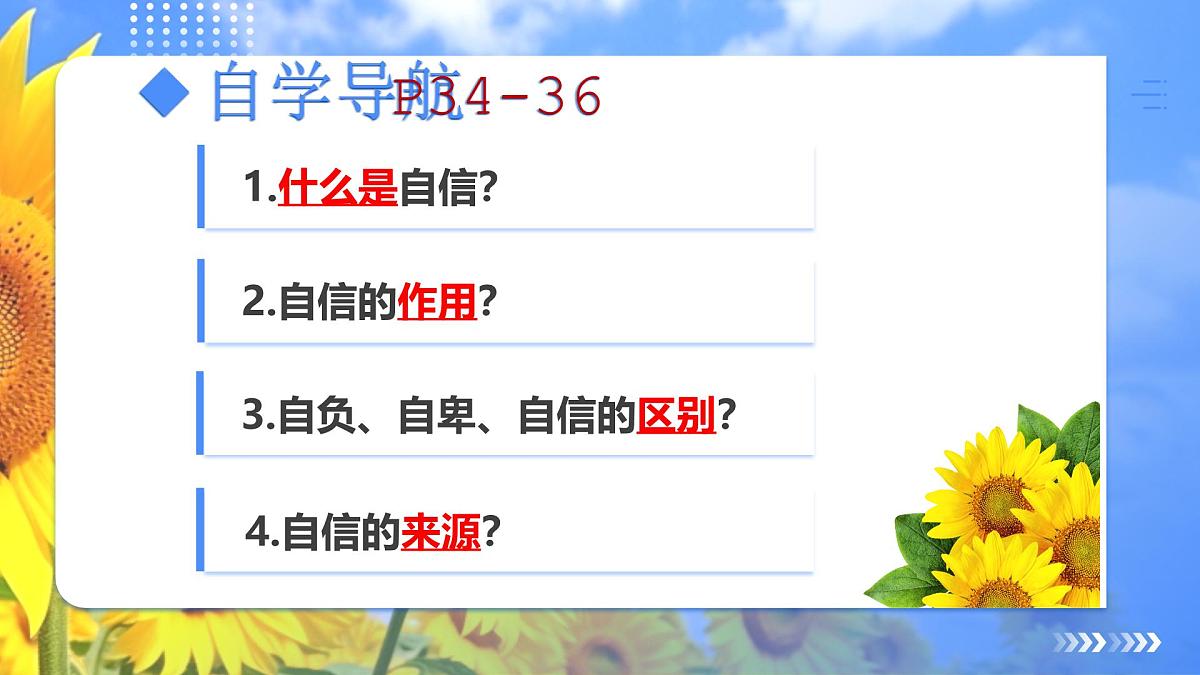 4.1 人要有自信 课件-2024-2025学年统编版道德与法治七年级下册第3页