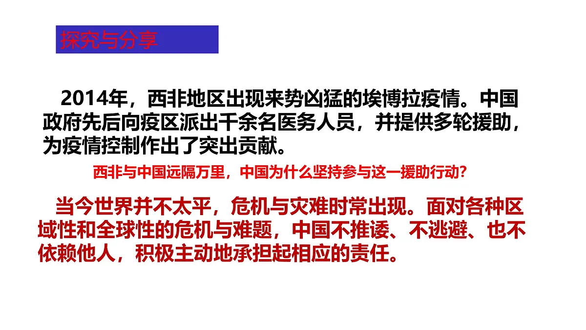 统编版道德与法治九年级下册3.1中国担当课件第6页