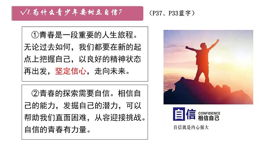 4.2做自信的人-课件-2024-2025学年统编版道德与法治七年级下册第5页