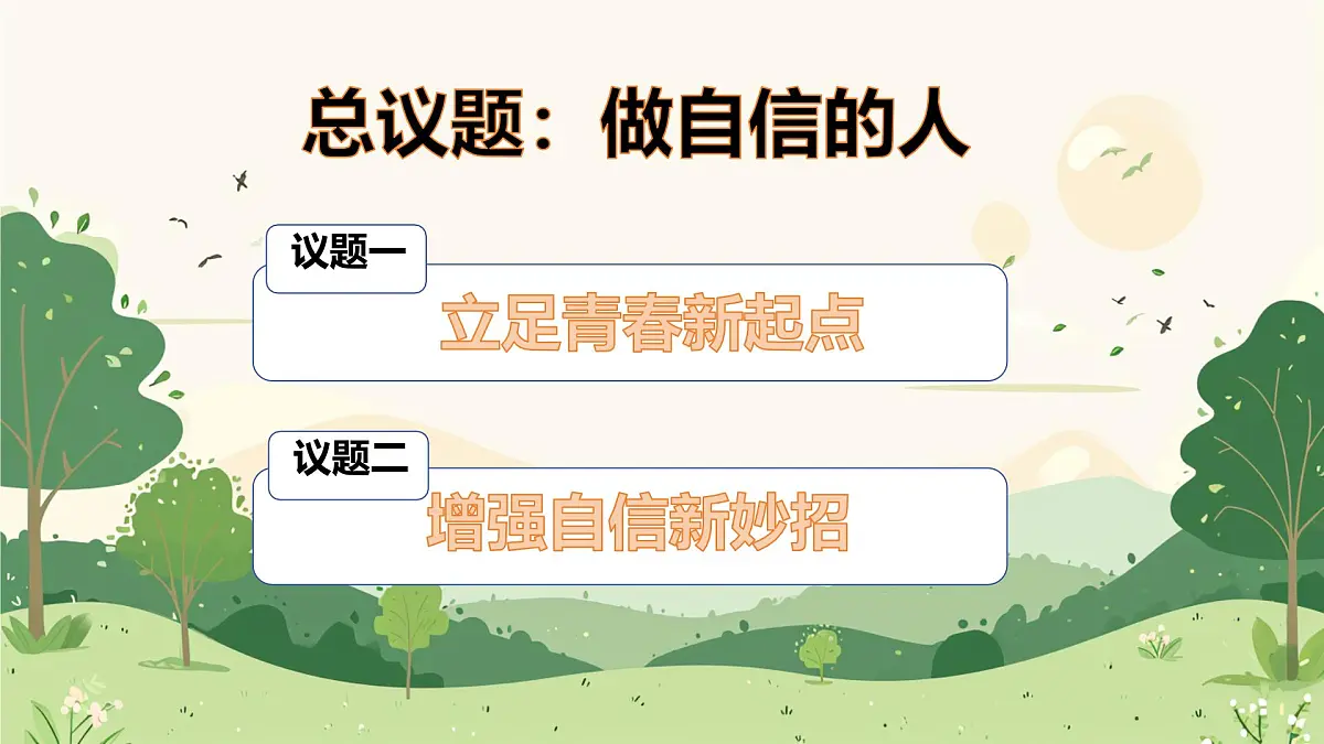 初中 政治 (道德与法治) 人教版（2024） 七年级下册（2024）4.2做自信的人 课件第5页