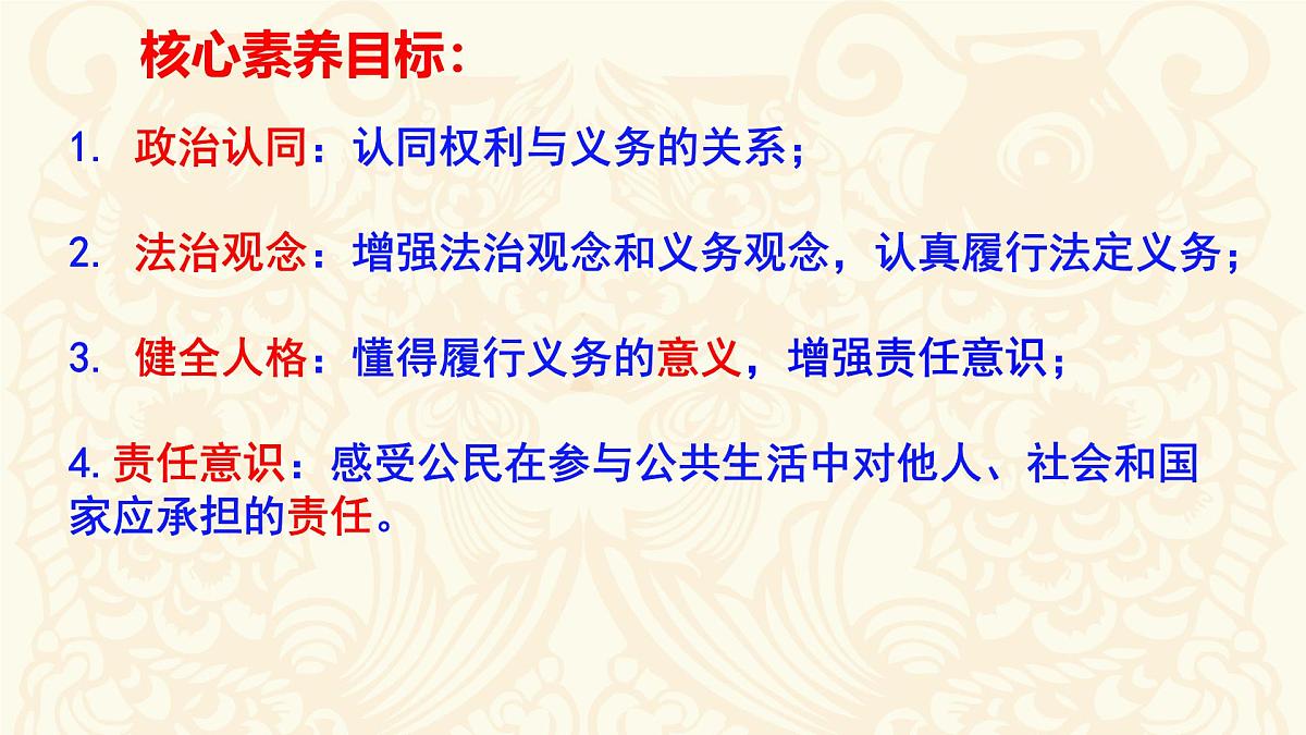 初中 政治 (道德与法治) 人教版（2024）八年级下册4.2依法履行义务 课件第3页
