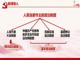 初中  政治 (道德與法治) 人教版（2024）八年級(jí)下冊(cè)5.2基本政治制度  課件