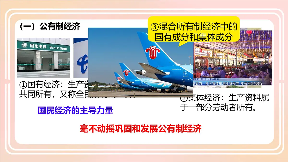 初中 政治 (道德与法治) 人教版（2024）八年级下册5.3基本经济制度 课件第5页