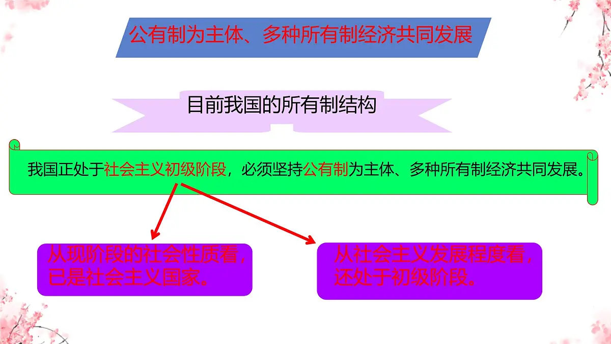 初中 政治 (道德与法治) 人教版（2024）八年级下册5.3基本经济制度 课件第3页