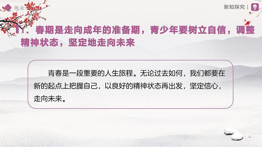 做自信的人 课件 道德与法治人教版（2024）七年级下册第5页