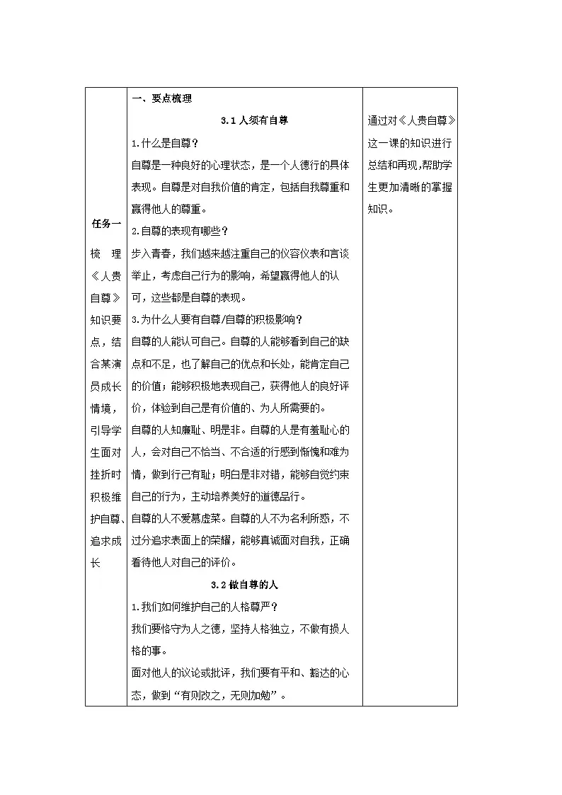 第二单元 焕发青春活力 单元复习教案 道德与法治人教版（2024）七年级下册第3页