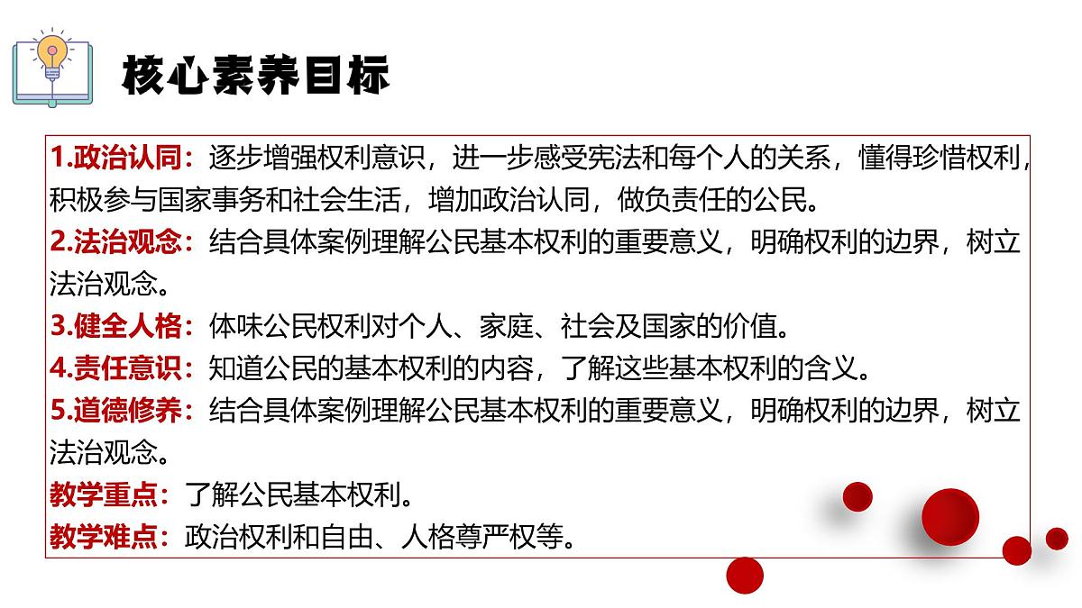3.1公民基本权利 课件 2024-2025学年统编版道德与法治八年级下册第3页