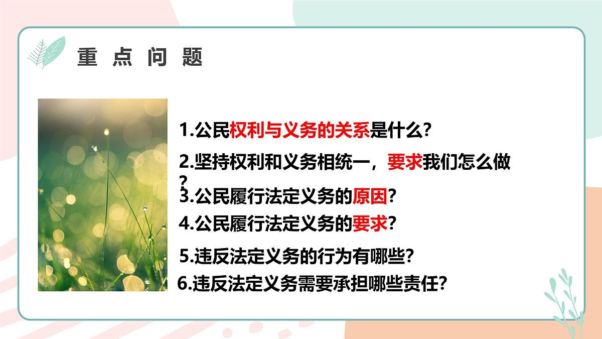 4.2 依法履行义务 课件 2024-2025学年统编版道德与法治八年级下册第4页
