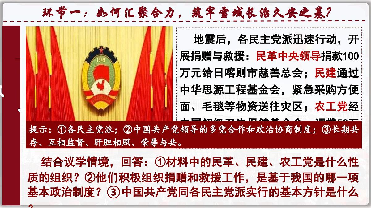 5.2基本政治制度 课件 2024-2025学年统编版道德与法治八年级下册第7页