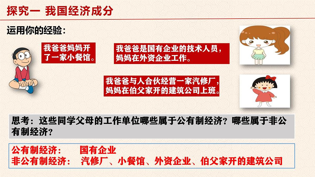 5.3 基本经济制度  课件 2024-2025学年统编版道德与法治八年级下册第7页