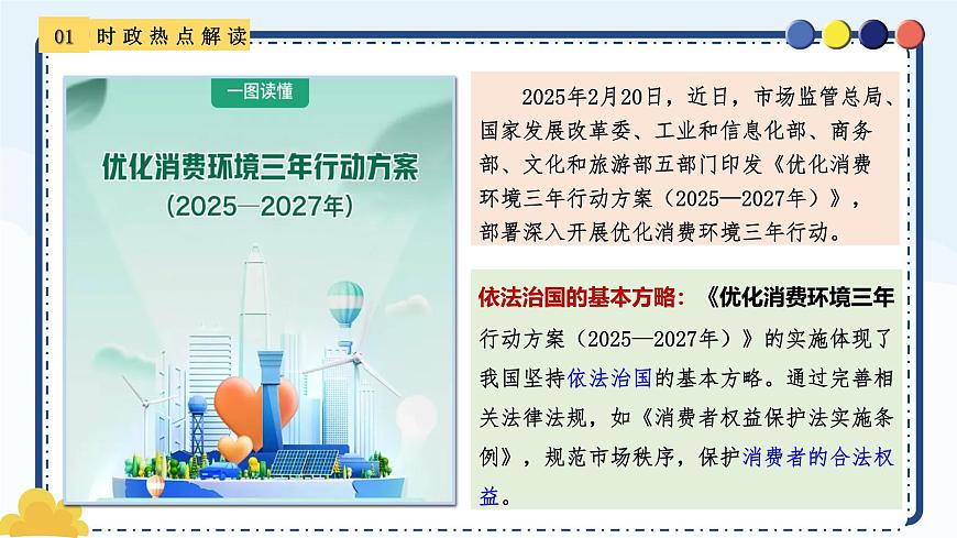专题15 优化消费环境三年行动方案-备战2025年中考《道德与法治》二轮复习时政热点解读与押题预测课件（全国通用）第3页
