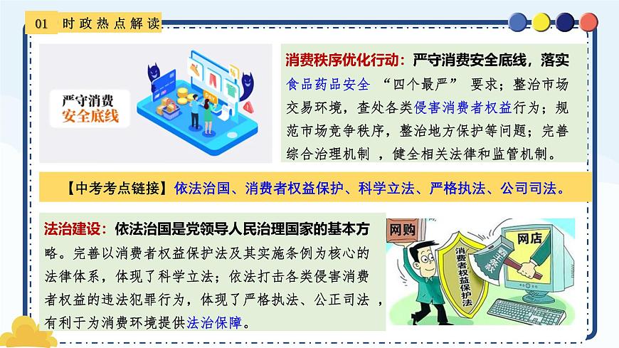 专题15 优化消费环境三年行动方案-备战2025年中考《道德与法治》二轮复习时政热点解读与押题预测课件（全国通用）第5页