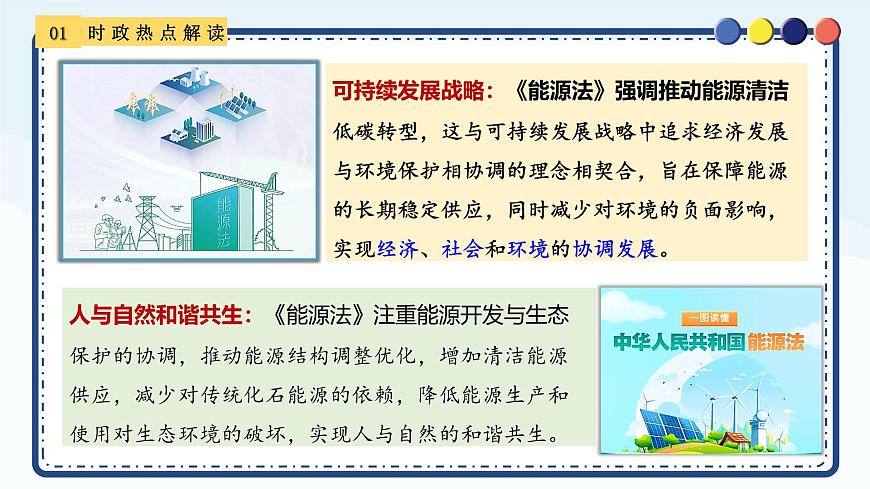 专题16 读懂《中华人民共和国能源法》-备战2025年中考《道德与法治》二轮复习时政热点解读与押题预测课件（全国通用）第6页