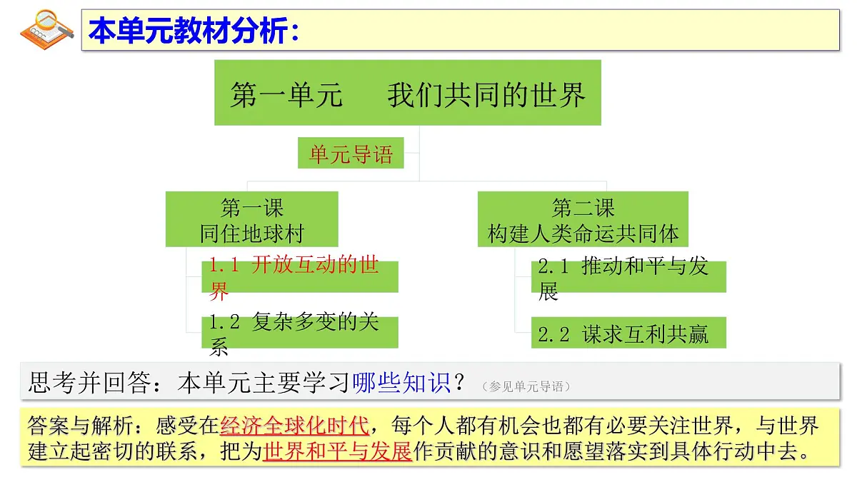 1.1 开放互动的世界 课件 -2024-2025学年统编版道德与法治九年级下册第3页