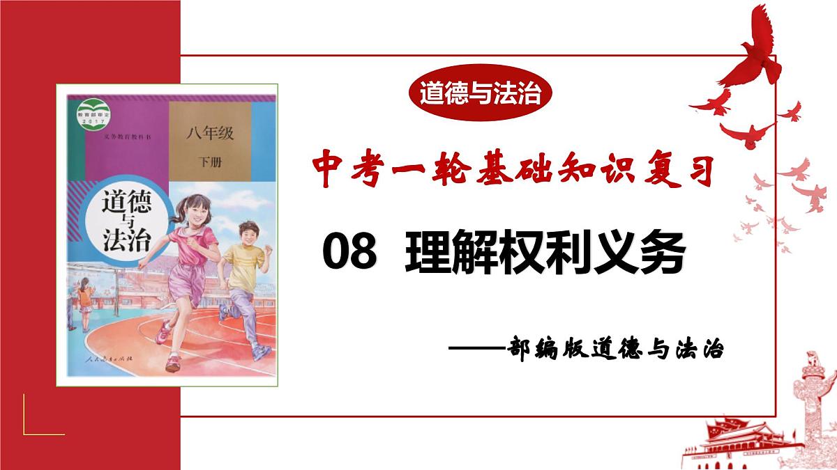 专题08 理解权利义务（精讲课件）-2025年中考道德与法治高效实用复习课件（统编版）第1页