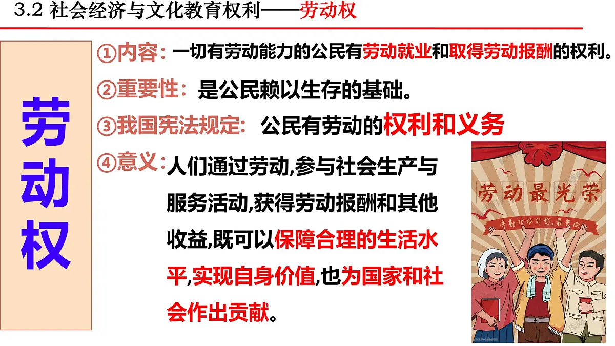 初中政治 (道德与法治) 人教版（2024）八年级下册2.3.1公民基本权利 课件第6页