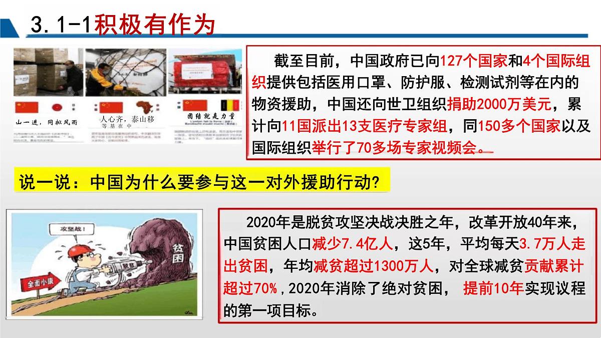 部编版道德与法治九年级下册3.1 中国担当 （教学课件）第4页