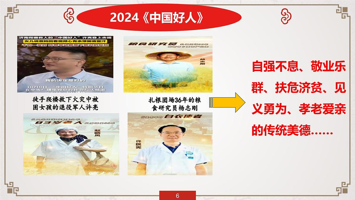 8.2做中华传统美德的践行者（教学课件）-2024-2025学年七年级道德与法治下册（统编版2024）第6页