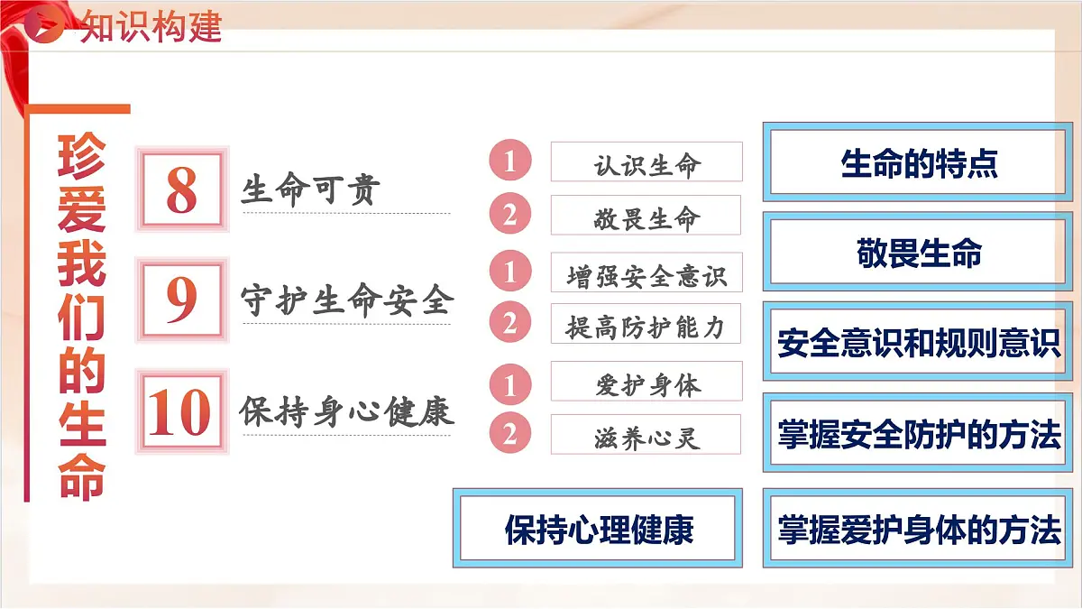 新统编版道法七上 第三单元《珍爱我们的生命》复习课件第4页