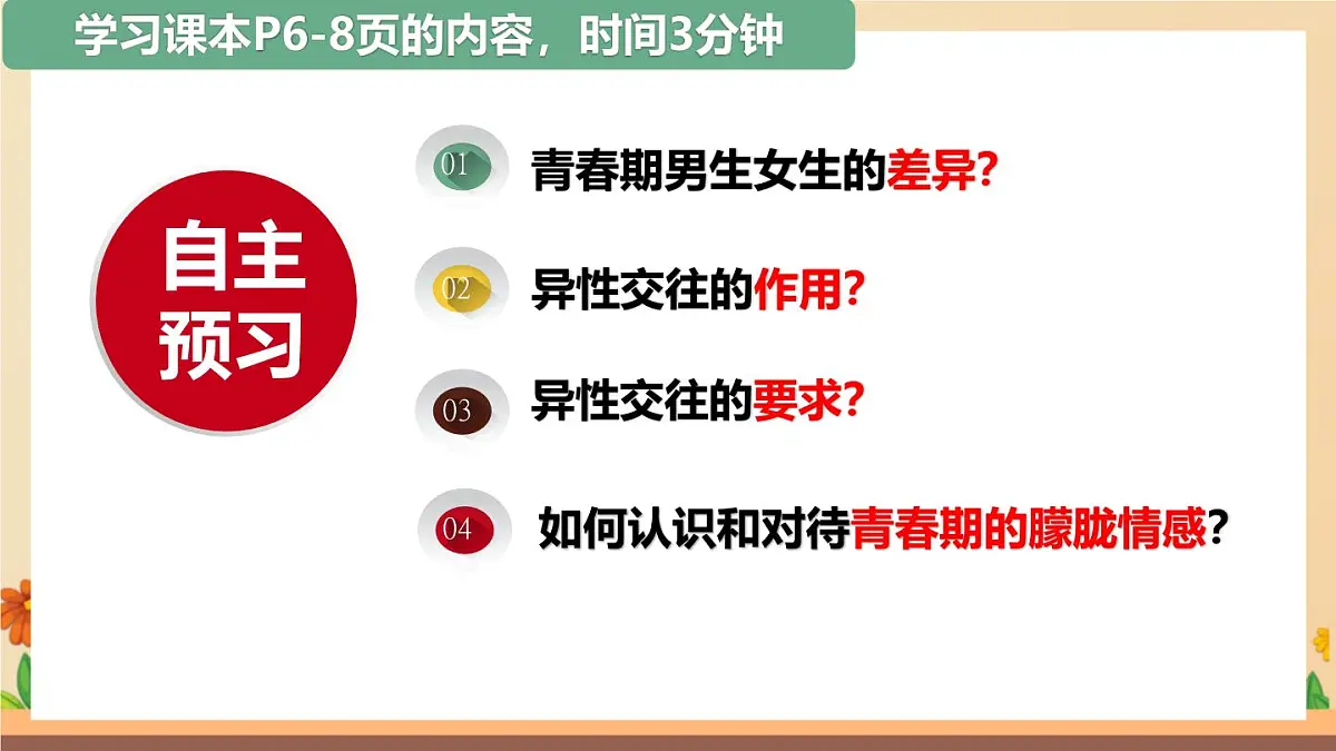新人教版道法七下 1-1-2《男生女生》课件第5页