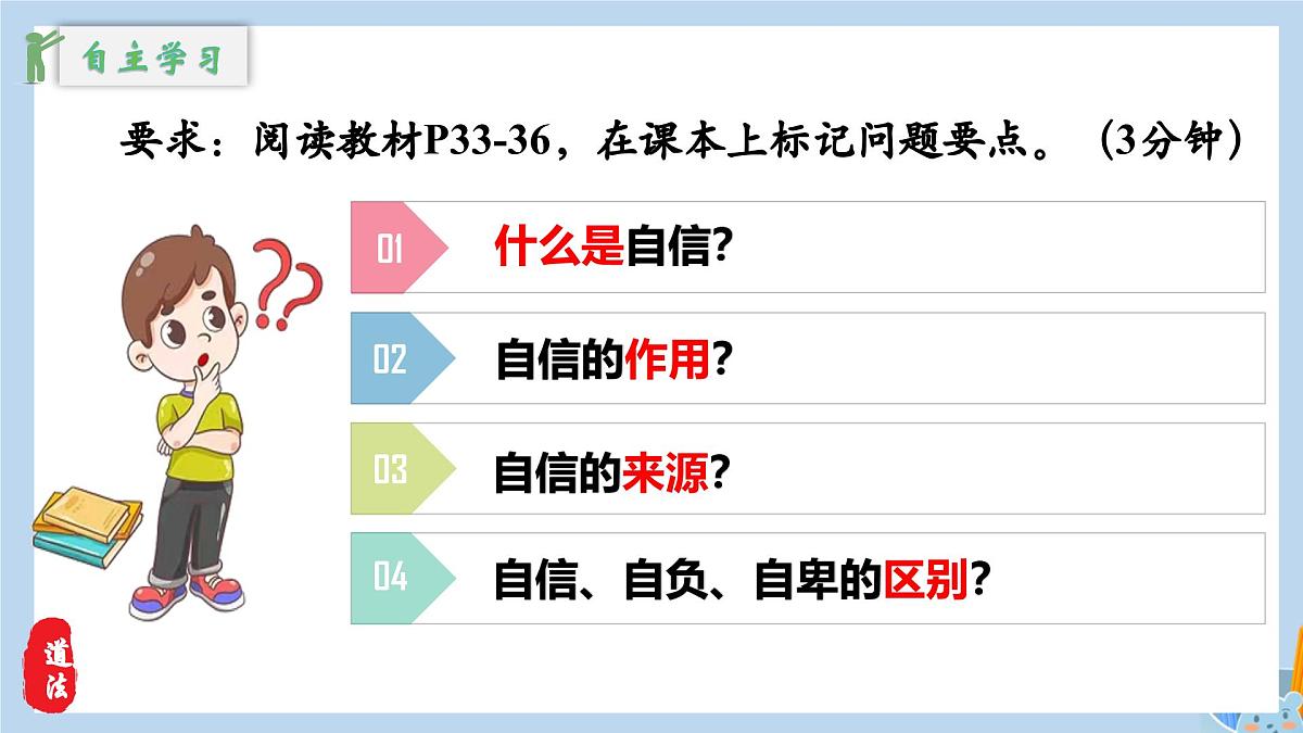 新人教版道法七下 2-4-1《人要有自信》教学课件第6页
