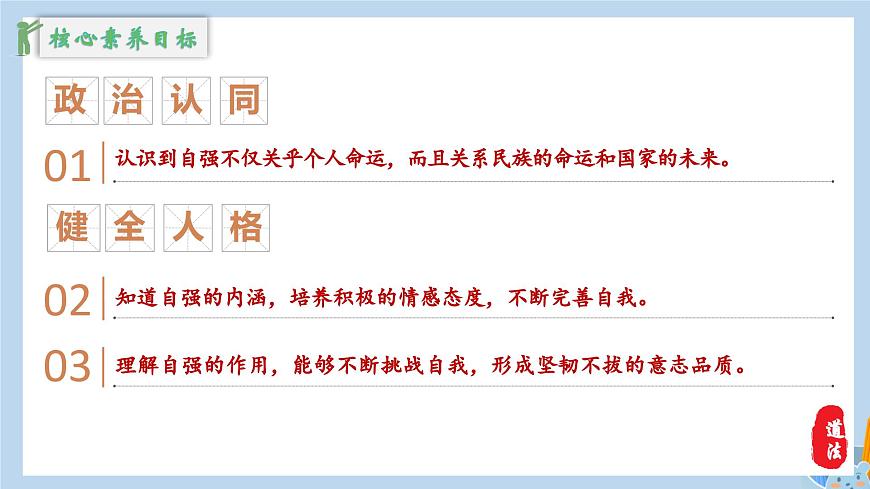 新人教版道法七下 2-5-1《人要自强》教学课件第5页