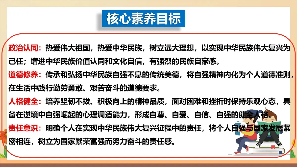 新人教版道法七下 2-5-2《做自强不息的中国人》课件第2页