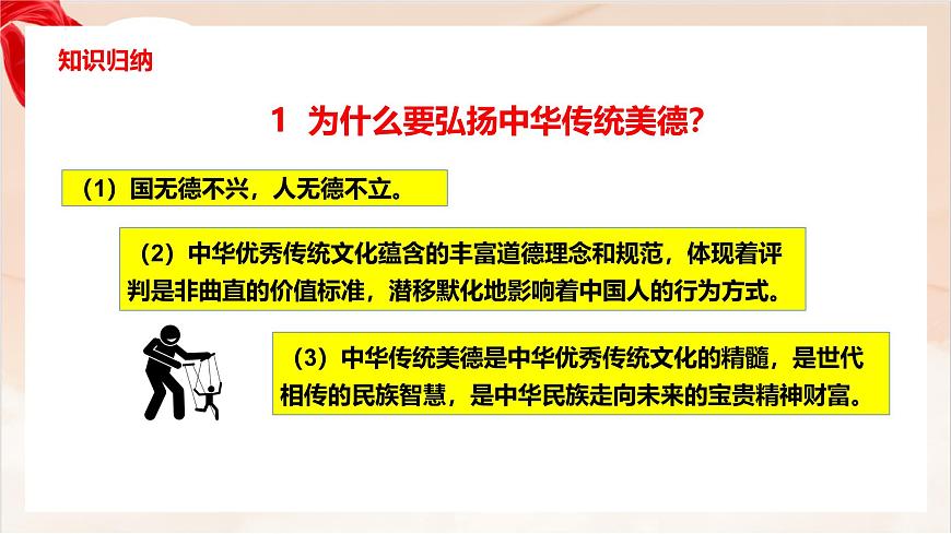 新人教版道法七下 3-8-1《薪火相传的传统美德》-教学课件第5页