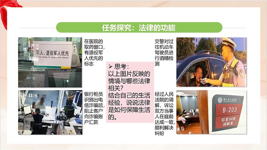 新人教版道法七下 4-9-2《法律保障社会生活》-教学课件第5页