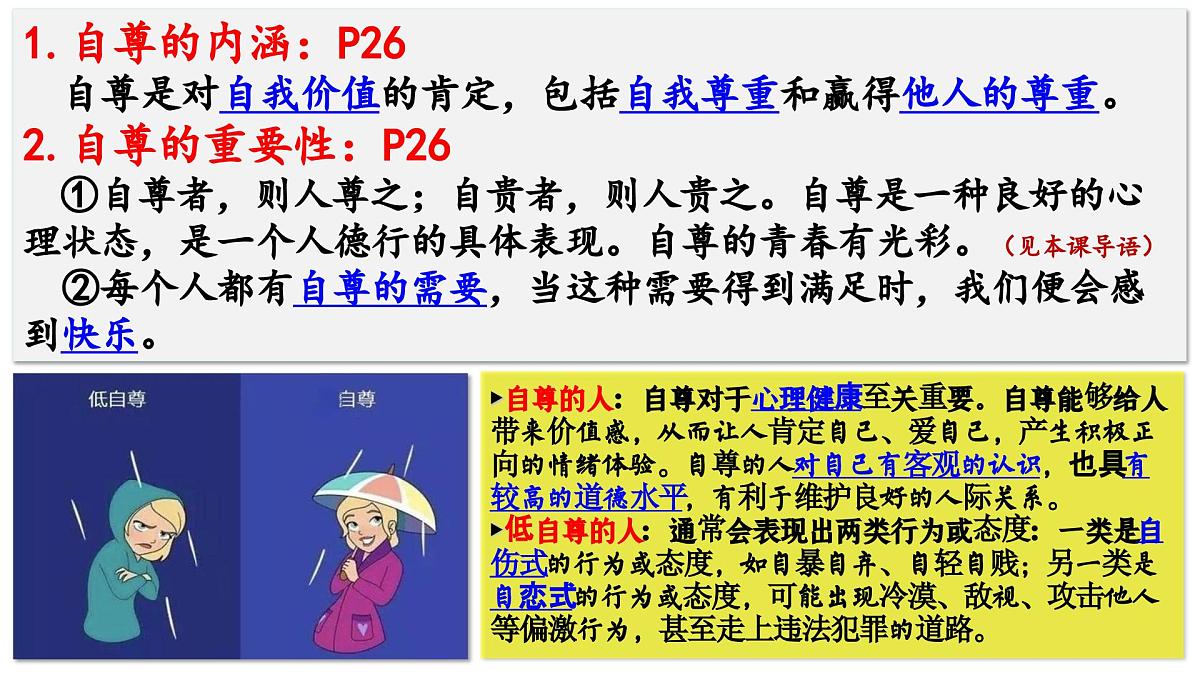 3.1 人须有自尊  课件 - 2024-2025学年统编版道德与法治七年级下册第7页