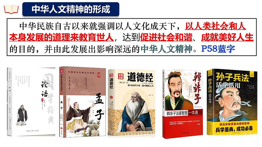 部编人教版初中道德与法治 七年级下册 7.1影响深远的人文精神 课件第7页