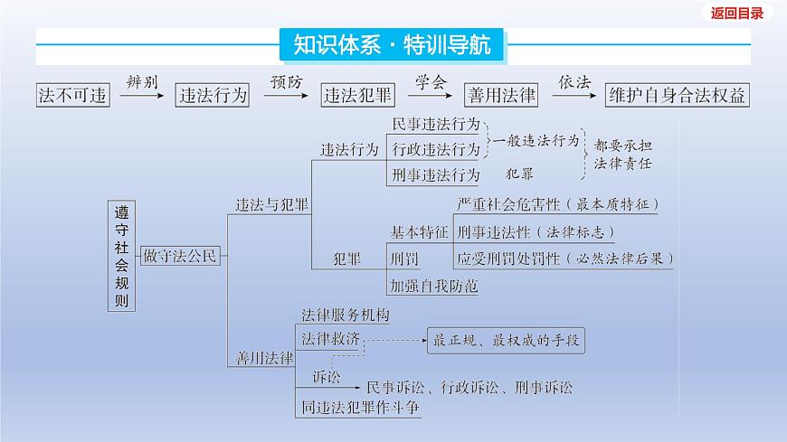 2025年中考道德与法治一轮复习课件：八年级上册-第二单元 遵守社会规则-第五课 做守法的公民第3页
