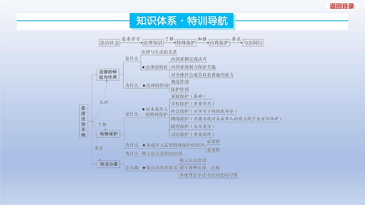 2025年中考道德与法治一轮复习课件：七年级下册-第四单元 走进法治天地第3页
