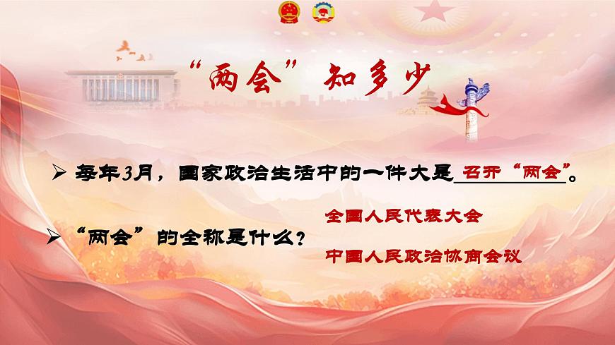 5.1根本政治制度 课件-2024-2025学年统编版道德与法治八年级下册第1页