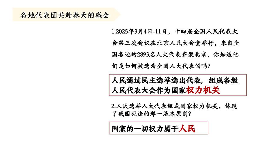 5.1根本政治制度 课件-2024-2025学年统编版道德与法治八年级下册第7页