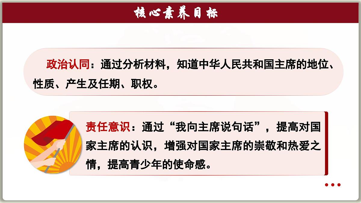 6.2 中华人民共和国主席 课件-2024-2025学年统编版道德与法治八年级下册第4页