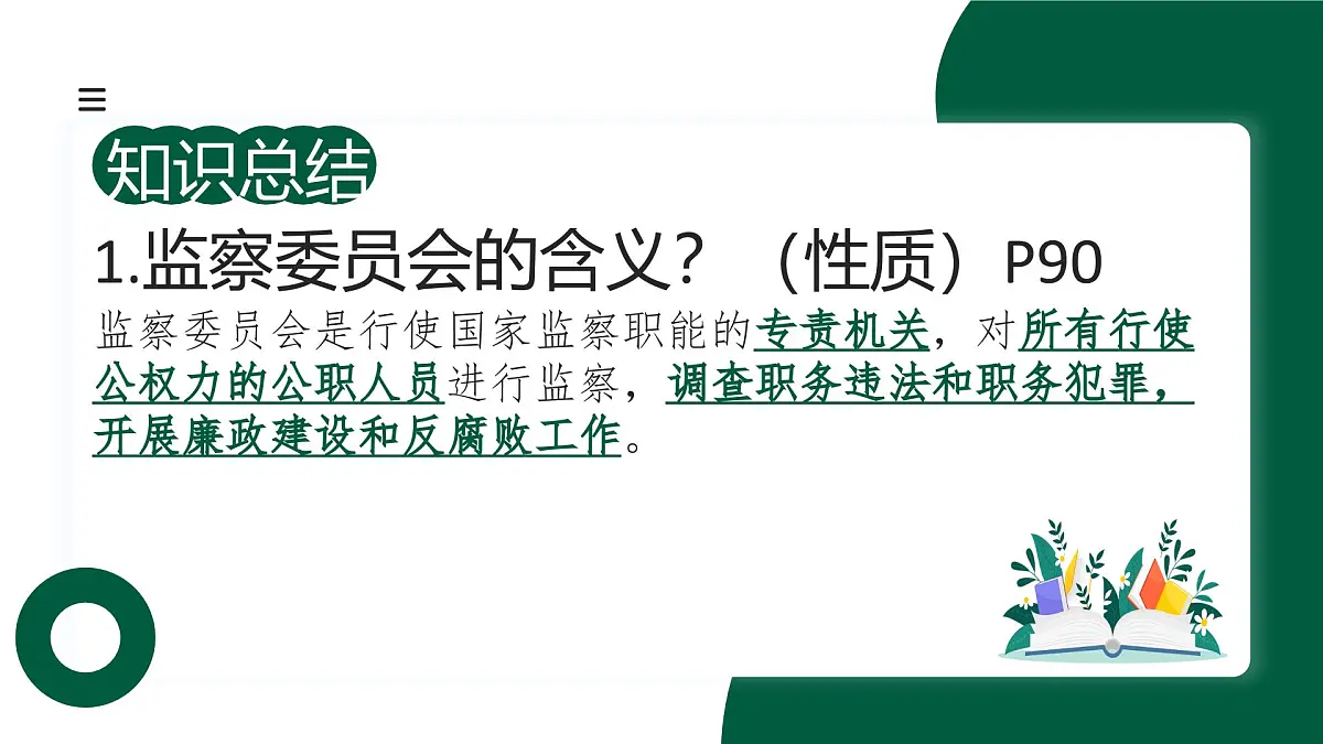 6.4《国家监察机关》 课件-2024-2025学年统编版道德与法治八年级下册第6页