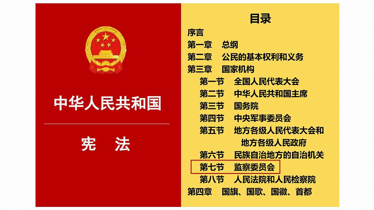 6.4国家监察机关 课件 -2024-2025学年统编版道德与法治八年级下册第3页