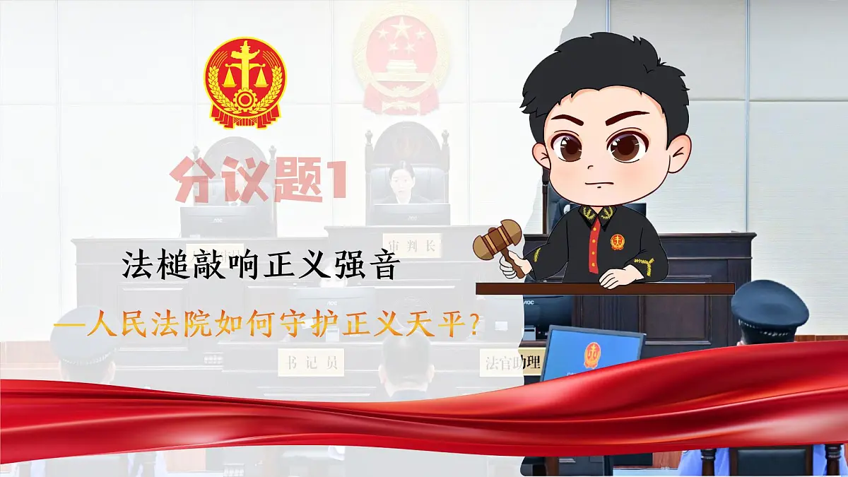 6.5国家司法机关 同步课件-2024-2025学年统编版道德与法治八年级下册第4页