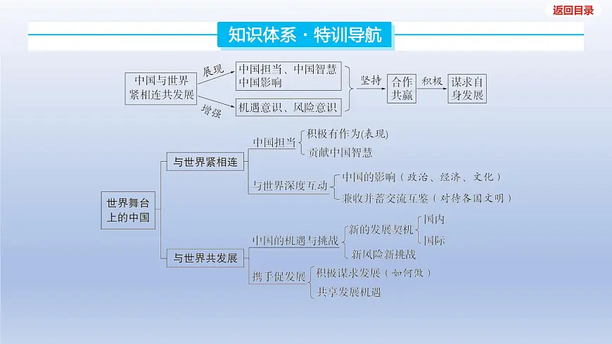 2025年中考道德与法治一轮复习课件：九年级下册-第二单元 世界舞台上的中国第3页
