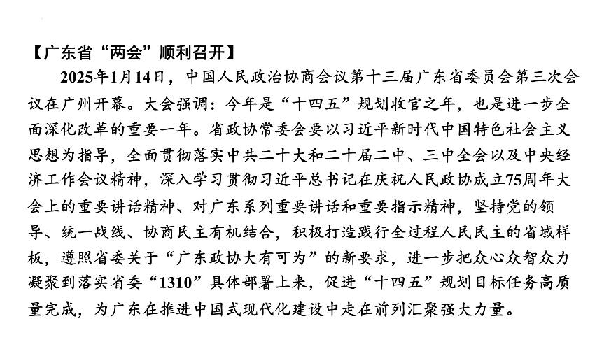 2025年广东省中考道德与法治二轮复习热点专题突破课件：专题三推进依法治国，建设民主政治第4页