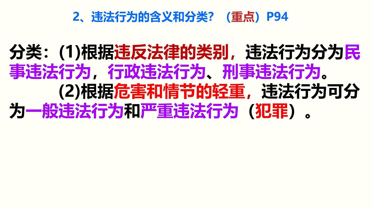 初中政治 (道德与法治)人教版（2024）七年级下册4.11.1法不可违 课件第6页