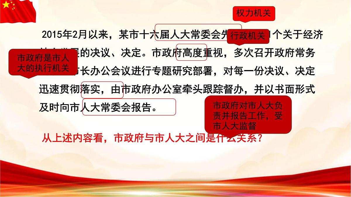 初中政治 (道德与法治)人教版（2024）八年级下册3.6.3国家行政机关  课件第6页