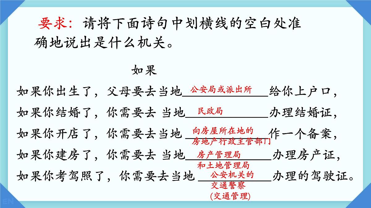 初中政治 (道德与法治)人教版（2024）八年级下册3.6.3国家行政机关  课件第6页