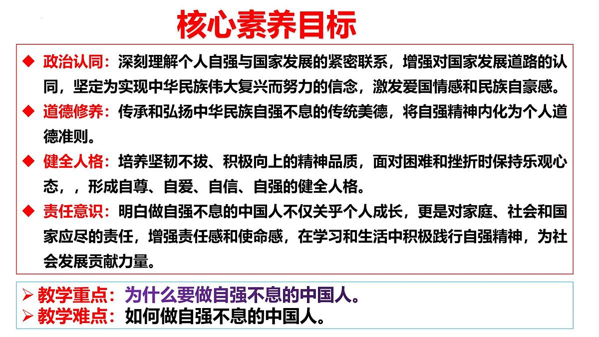 5.2 做自强不息的中国人  课件-2024-2025学年统编版道德与法治七年级下册第4页