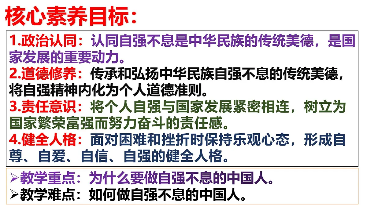 5.2 做自强不息的中国人 (课件)-2024-2025学年统编版道德与法治七年级下册第4页